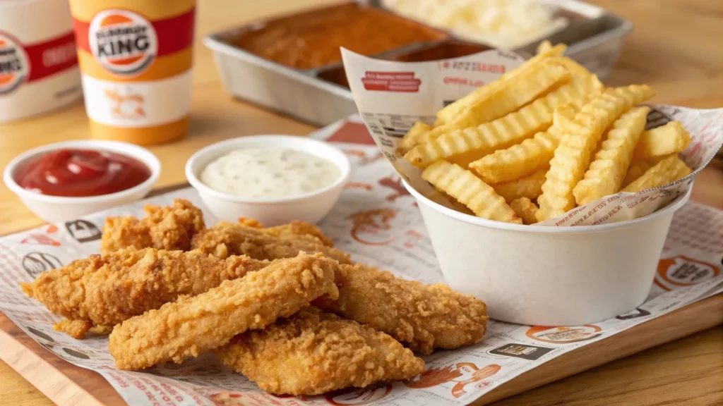 burger king chicken fries nutrition